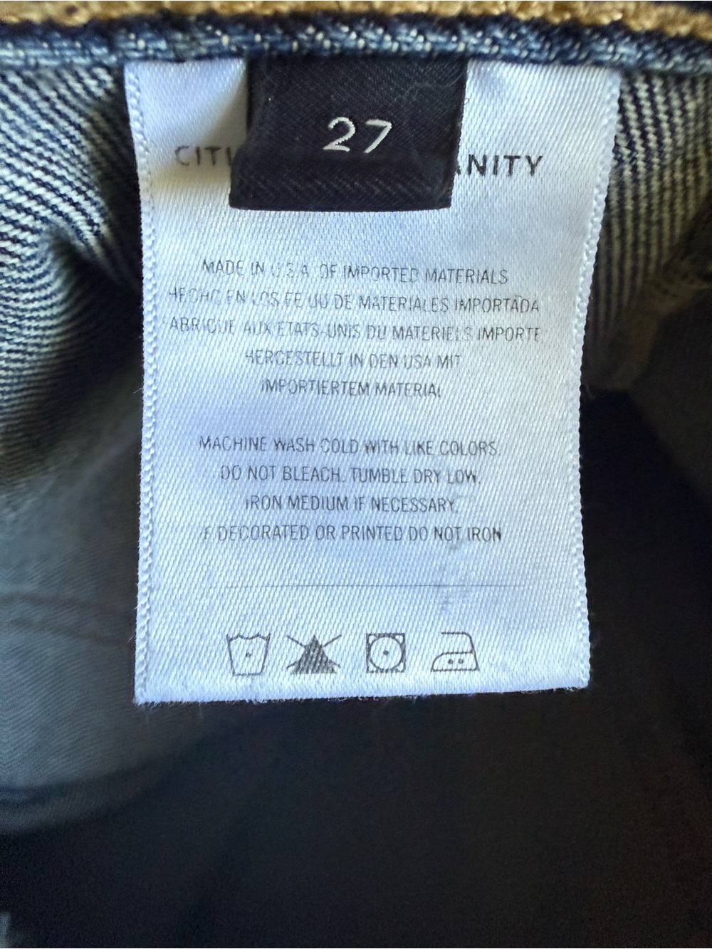 Citizens of Humanity Anouk Denim Button Down midi Skirt - Picture 8 of 13